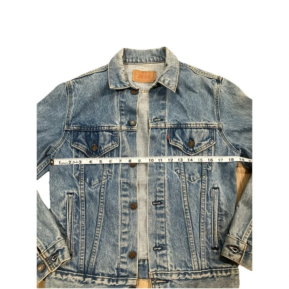 Vintage 80s Levi's‎ Denim Jacket 70506-0214 Size 38R